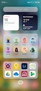 Lançador iOS 17 Lite imagem de tela 4