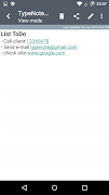 TypeNote Notepad captura de pantalla 2