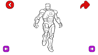 برنامه‌نما How to draw Iron عکس از صفحه