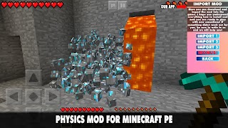 Physics Mod for Minecraft PE Ekran Görüntüsü 2