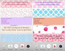 Sticky Memo Notepad *Dots* Screenshot 3