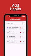 Simple Habit Tracker ภาพหน้าจอ 1