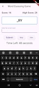 Word Guessing تصوير الشاشة 3