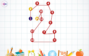 iLearn: Kids Connect the Dots; Animals & Numbers ภาพหน้าจอ 4