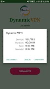 برنامه‌نما Dynamic VPN عکس از صفحه