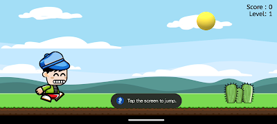 A Simple Jumping Game screenshot 1