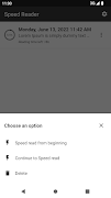 Speed Reader for Speed Reading 截圖 5