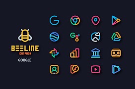 BeeLine Icon Pack screenshot 1