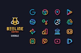 BeeLine Icon Pack screenshot 1