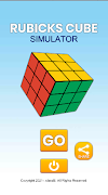 루빅스 큐브 시뮬레이터 (퍼즐 앱) Plakat