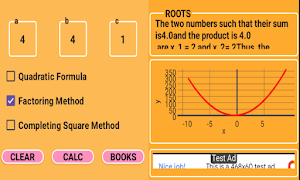 Quadratic Equation Solver 포스터