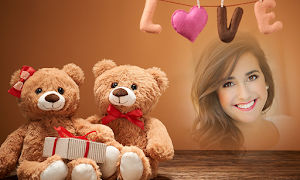 Cute Teady Bear Frames скриншот 2