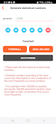 Powerball  Numbers Generator screenshot 2