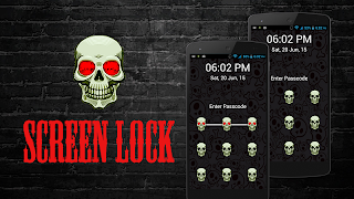 Skull Screen Lock screenshot 3