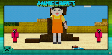 Squid Game Addon for Minecraft Plakat