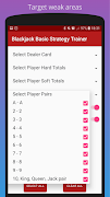 Blackjack Basic Strategy скриншот 7
