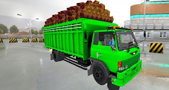 Mods Truck Sawit Muatan Tumpah تصوير الشاشة 2