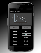 برنامه‌نما Right Triangle Calculator عکس از صفحه