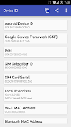 Device ID poster
