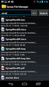 Synap File Manager اسکرین شاٹ 2