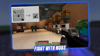 برنامه‌نما Weapons & Guns Mods Minecraft عکس از صفحه