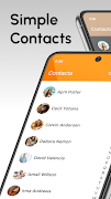 Simple Contacts پوسٹر