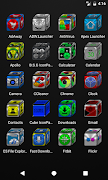 برنامه‌نما Cube Icon Pack عکس از صفحه