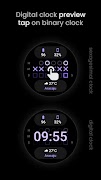 Binary 2.0 Watch Face ảnh chụp màn hình 3