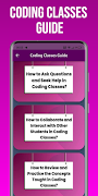 Coding Classes Guide スクリーンショット 2
