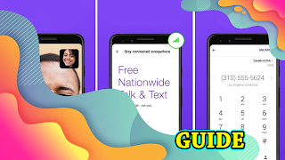 Text Now Guide Calling Texting captura de pantalla 1