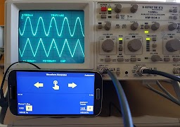 برنامه‌نما Waveform Generator عکس از صفحه