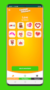 برنامه‌نما Custom Stickers عکس از صفحه