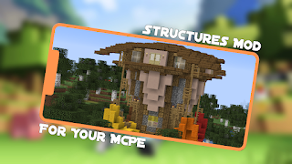 Structures Mod For Minecraft captura de pantalla 1