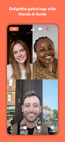 klatch: connect and share Cartaz