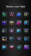 برنامه‌نما Techno Icon Pack عکس از صفحه