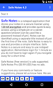 Safe Notes is a secure notepad screenshot 3
