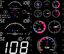 Dashboard Air - Speedometer स्क्रीनशॉट 3