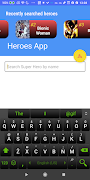 Heroes App স্ক্রিনশট 1