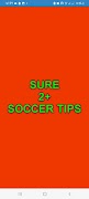 SURE 2+ SOCCER TIPS poster