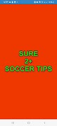 SURE 2+ SOCCER TIPS poster