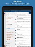 برنامه‌نما ndThread عکس از صفحه