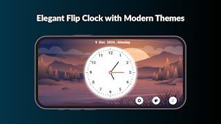 Flip Clock - Desk Clock постер