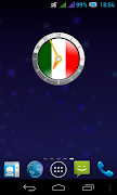 Flag Clock - Widget HD स्क्रीनशॉट 2