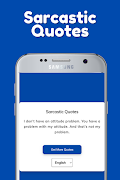 Sarcastic Quotes screenshot 2