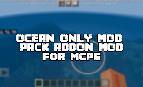 Ocean Only for mcpe captura de pantalla 2