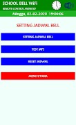 برنامه‌نما REMOTE BELL SEKOLAH WIFI عکس از صفحه