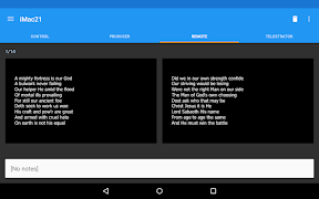 برنامه‌نما ProPresenter Remote Classic عکس از صفحه