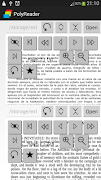 برنامه‌نما PolyReader عکس از صفحه