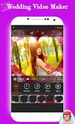 4 Schermata Wedding Video Maker