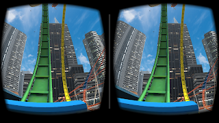 VR Roller Coaster captura de pantalla 2